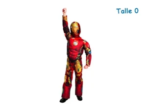 DISFRAZ TALLE 0 IRONMAN MUSCULOSO